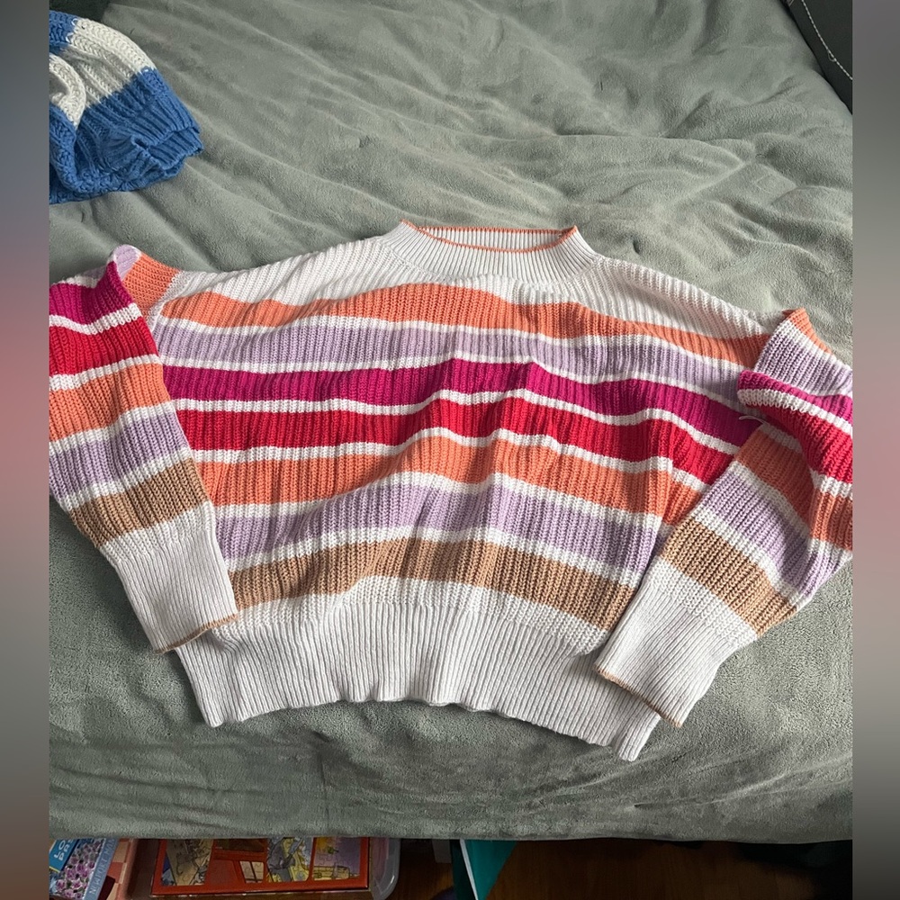 Ann Taylor Sweater Mock Neck Size Small